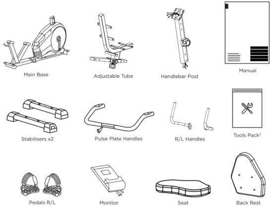 JLL RE200 Recumbent Exercise Bike For Home - 4