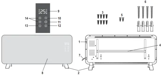 SOMOGYI FK 440 WIFI Smart Radiator - 1