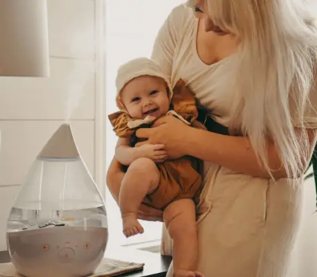 Crane DROP -Top -Fill -Ultrasonic -Cool- Mist -Humidifier -with -Sound -Machine -product