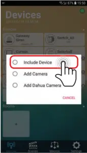Include device in AirLive Smart Life App