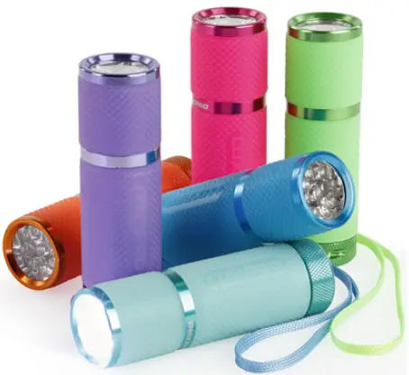 LUXPRO LP395 Glow-In-The-Dark GELS Flashlight