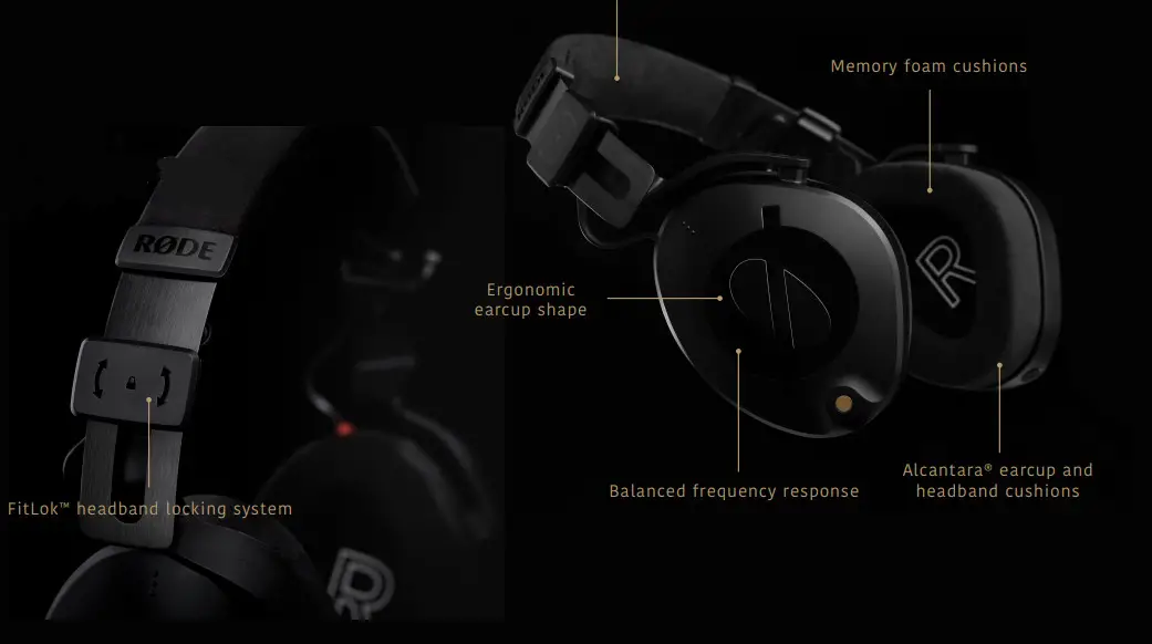 RODE NTH 100 Professional Over Ear Headphones - HEADPHONES EVER