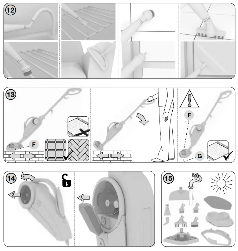 eta 2267 Azurit Steam Mop and Handheld Cleaner - Fig 2