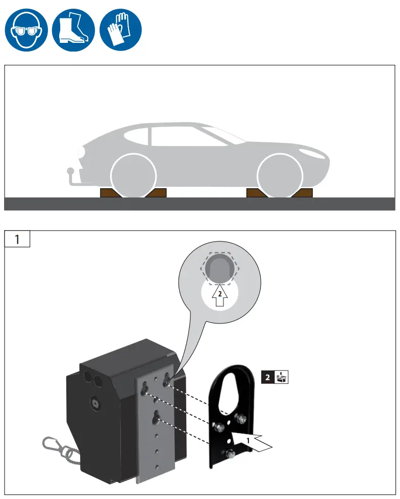 Gude 55127 Electric Cable Winch - fig 1