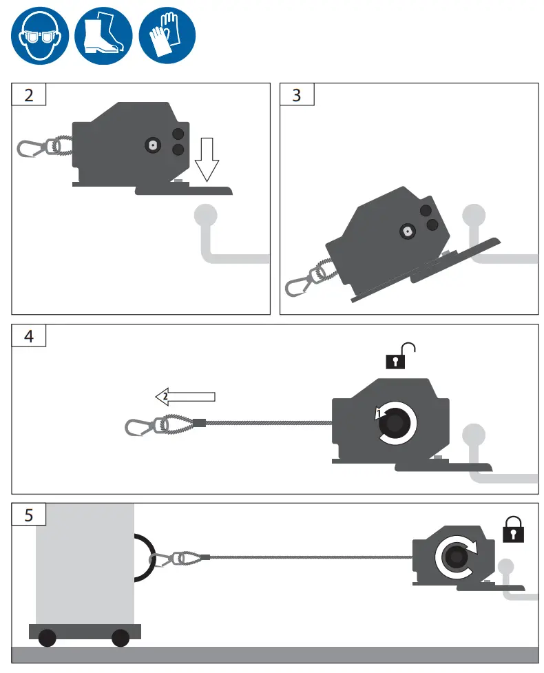Gude 55127 Electric Cable Winch - fig 2