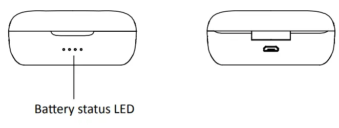 CE-LINK TWST04S TWS Bluetooth Earphone - Charging