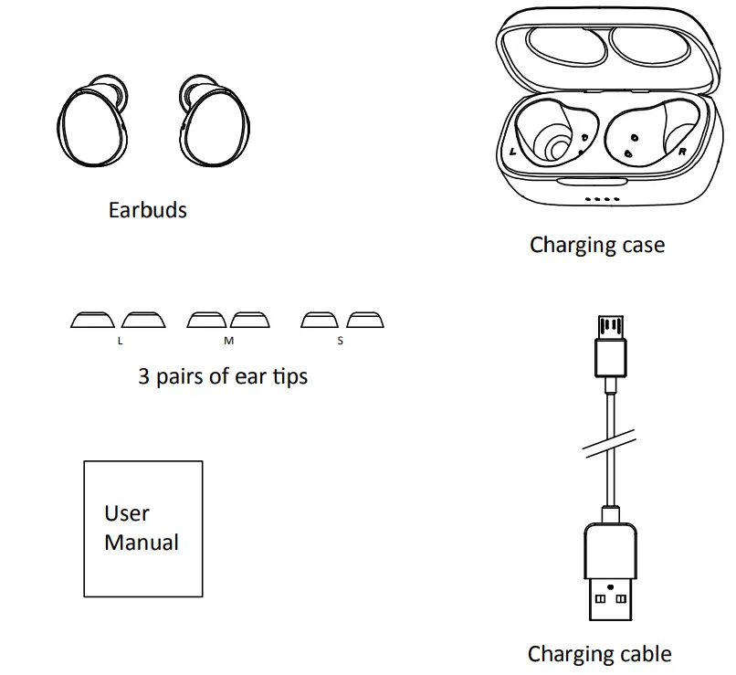 CE-LINK TWST04S TWS Bluetooth Earphone - package