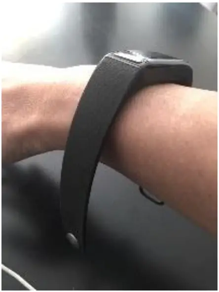 Wearing the everbeat watch