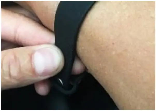 Wearing the everbeat watch