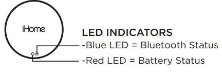 iHome iBT785 Portable Speaker with LED Lighting 2