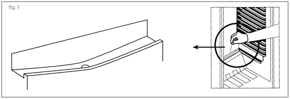 cda FW821 Extra Large Integrated Larder Fridge - Before first use