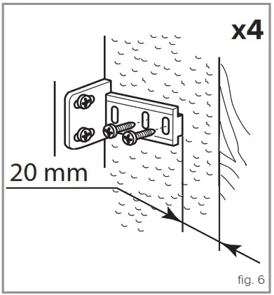 cda FW821 Extra Large Integrated Larder Fridge - Mounting the Fascia 2