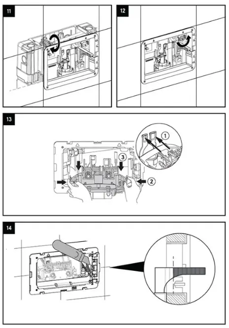 KOLO 94163-002 Technic GT Smart Fresh Clip Flushing Control Button - fig 5