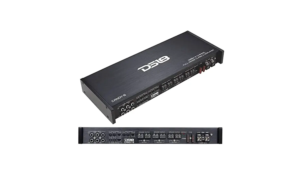 Ds18 Candy-6 6 Channel 1800 Watts Max Full Range Class D Amplifier Owner's Manual