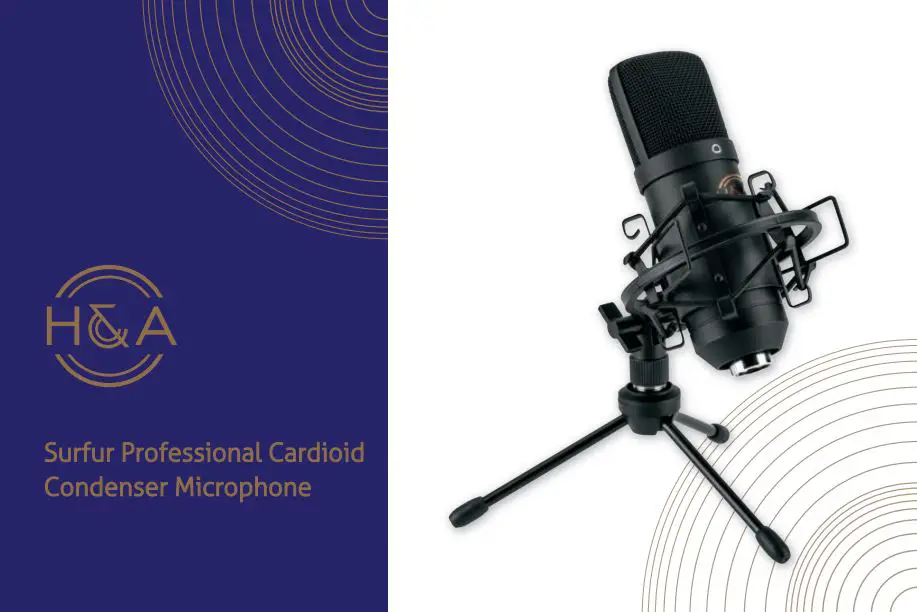 H A Surfur Professional Cardioid Condenser Microphone User Guide