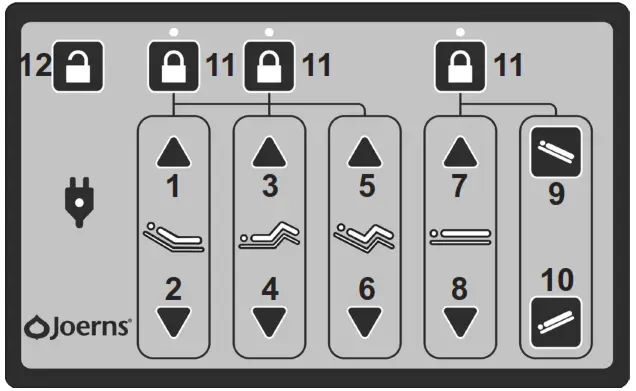 joerns 50567 WeCare Full-Electric Hospital Bed - Figure 27