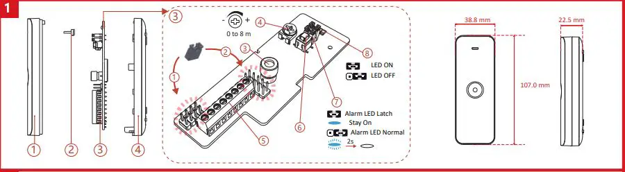 Hikvision-DS-PDBG8-EG2-Wired-Glass-Break-Detector-FIG-1