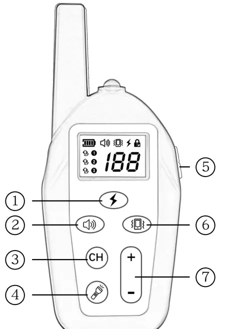 Shenzhen Banchong Technology BC201 Dog Training Collar - fig1