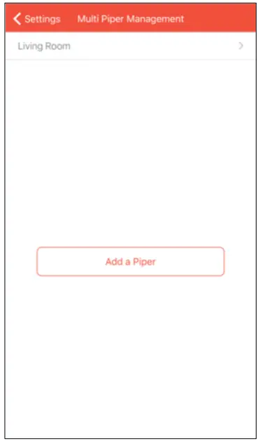 piper - . Select “Add a Piper