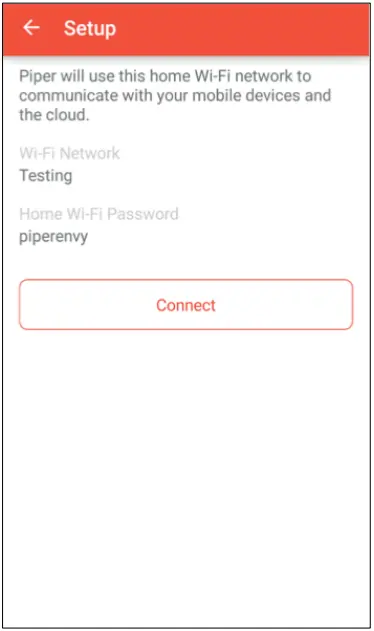 piper - network information