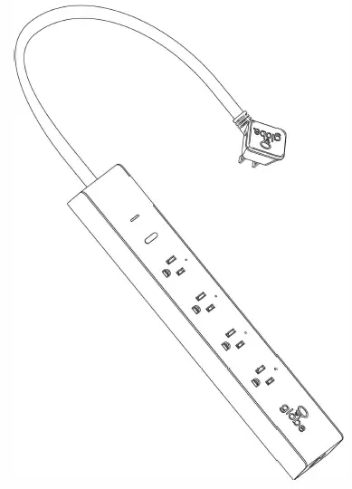 globe-50573-Smart-4-Outlet-Power-Strip-fig-2