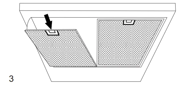 Electrolux ECF9214X 60cm fixed extractor hood - INSTALLATION