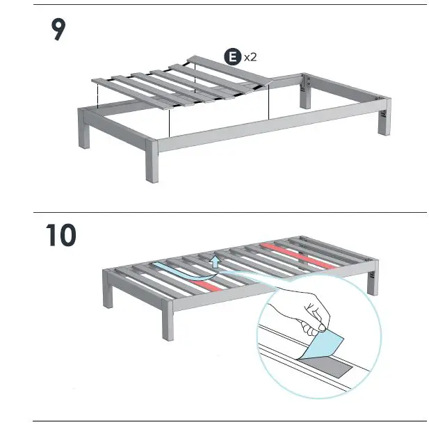 MELLOW-B07H9J4MSX-Heavy-Duty-10-inch-Twin-Platform-Bed-fig-9