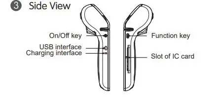 SMARTPEAK P2000L Android POS Terminal 1.