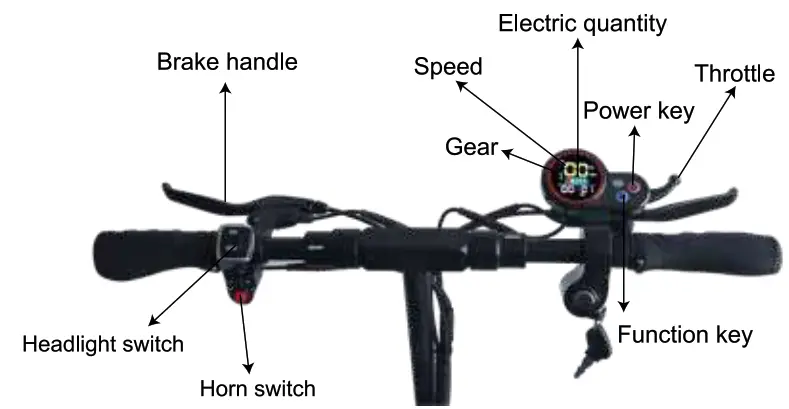 HITWAY H5 Riding Electric Scooter - fig1