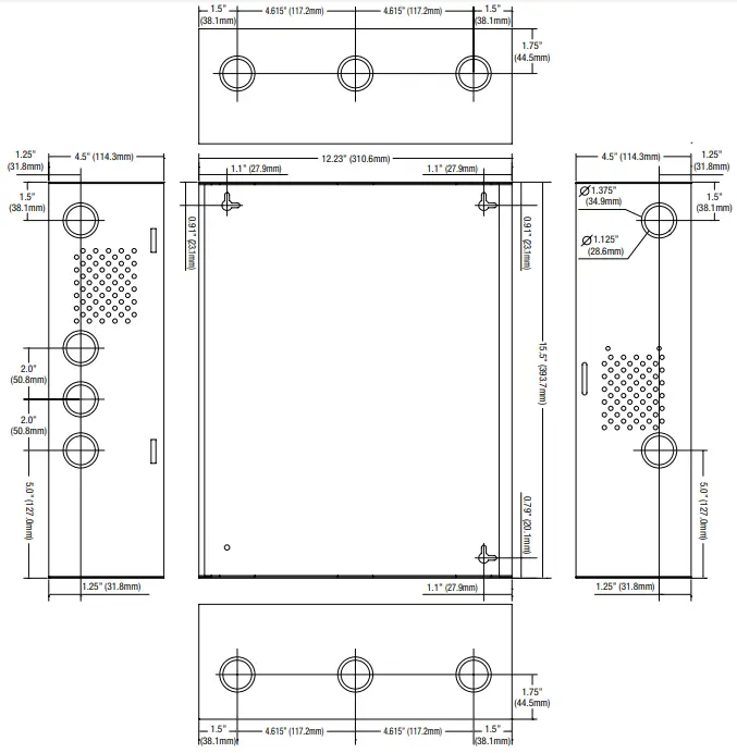 Enclosure Dimensions