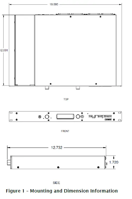 QSC Synapse D32o Dante AES67 Network Audio Interface 32 Analog Outputs fig 3