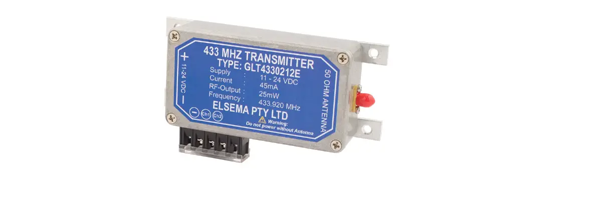 Elsema Glt Series 433mhz Gigalink 25mw Transmitters User Guide