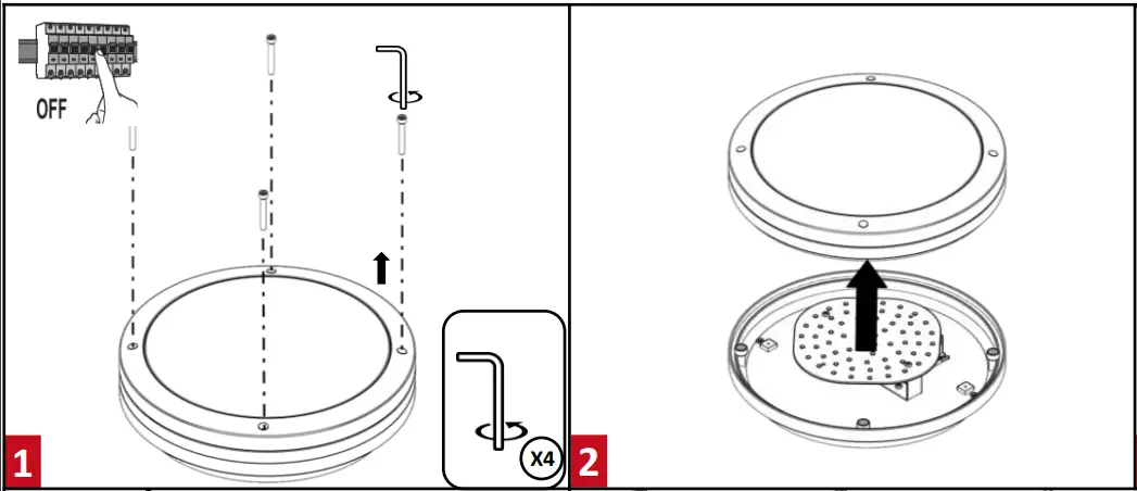 resistex 946720 Hublot LED Priam - FIG 1