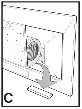 Westinghouse WRC904SC Stainless Steel 90cm Canopy Rangehood - FIG2