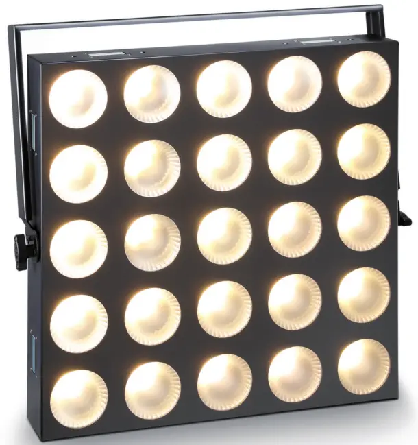 cameo CLMP3WW Matrix 100 W LED Matrix Panel 5 5 3w White