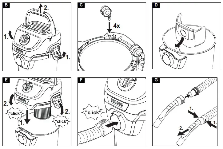 KARCHER WD KWD Wet and Dry Vacuum Cleaner - Product Overview 2
