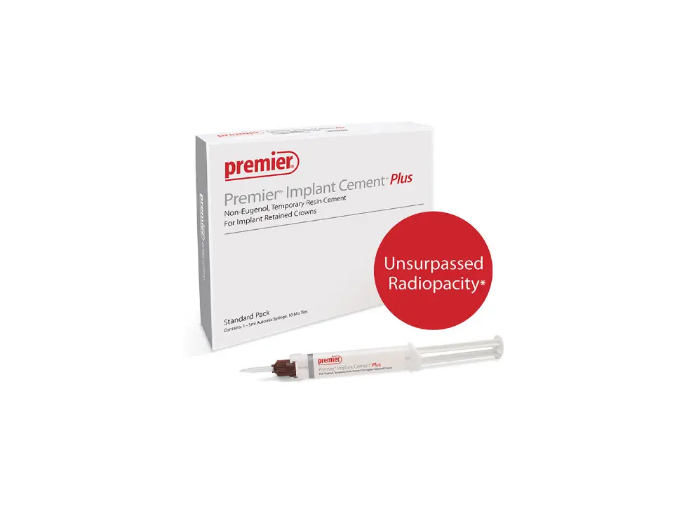 Premier Pic-plus Implant Cement Plus User Manual