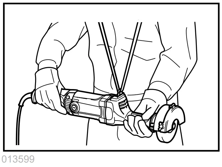 makita GS5000 125mm Straight Grinder Trigger -For all tools 5