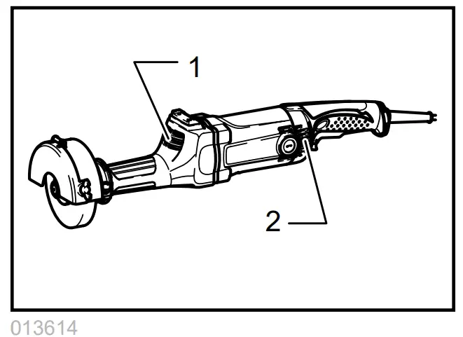 makita GS5000 125mm Straight Grinder Trigger -For all tools 6