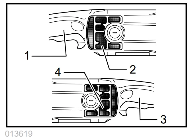 makita GS5000 125mm Straight Grinder Trigger -For all tools 7