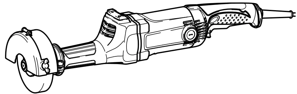 makita GS5000 125mm Straight Grinder Trigger