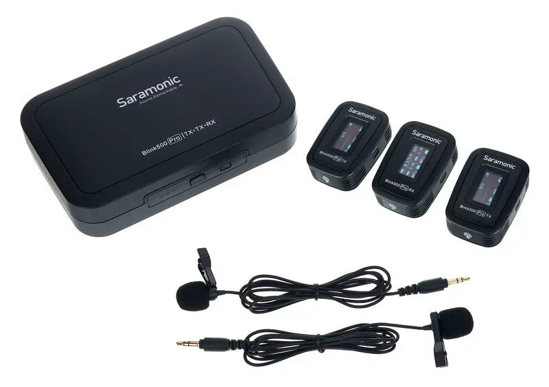 Saramonic Blink500 Pro Dual Channel Wireless Microphone User Manual