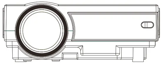 XuanPad M8 F Mini Projector - cover