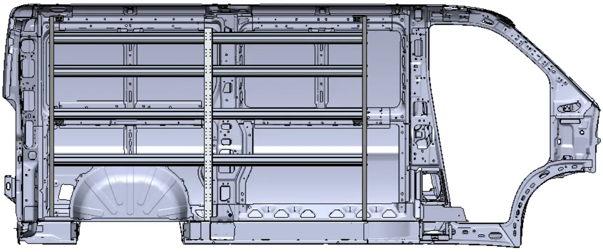 RANGER DESIGN N5-RA96-4 Shelving Unit - 21