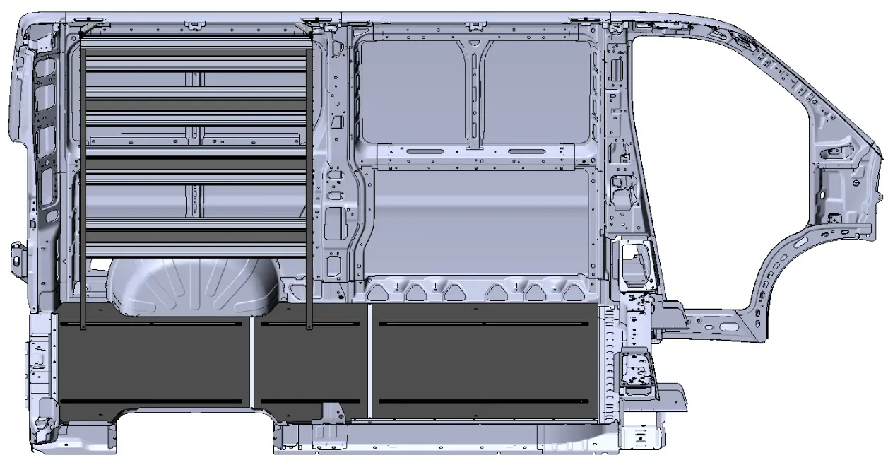RANGER DESIGN N5-RA96-4 Shelving Unit - 25