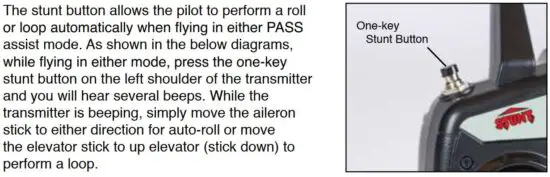 FIG 10 Stunt Function Button
