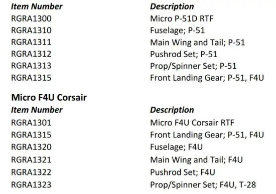 FIG 15 Micro P-51D Mustang