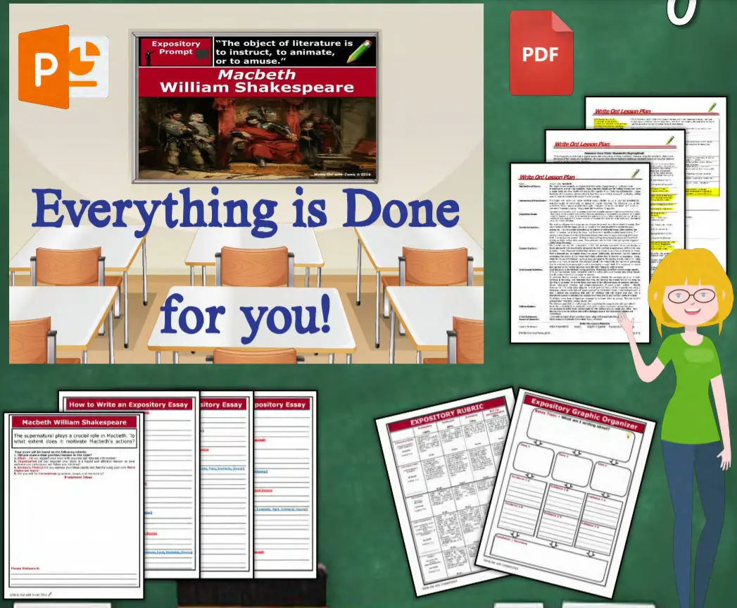 EXPOSITORY WRITING Macbeth - PDF