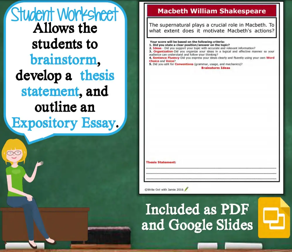 EXPOSITORY WRITING Macbeth - step14