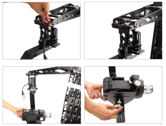 PROAIM AP PTP SCSR Mounting Plate for Scissor Crane- Plater